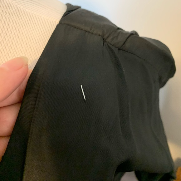 Vintage 1950’s Black Taffeta Dress - Picture 7 of 8